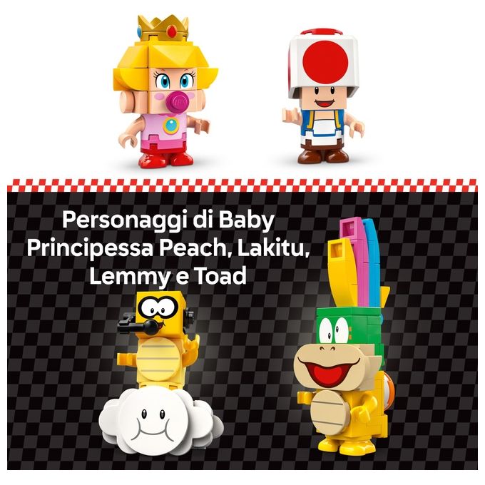 LEGO Super Mario Mario Kart: Pack Baby Peach e Gran Premio 72036