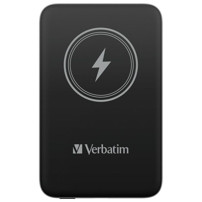 Verbatim Charge 'n' Go Polimeri di Litio 10000 Mah Carica Wireless Nero