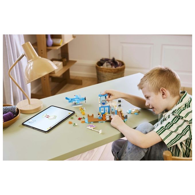 LEGO 77051 Animal Crossing Set da Costruzione con Aeroporto e Idrovolante Giocattolo 292 Pezzi colore Multicolore