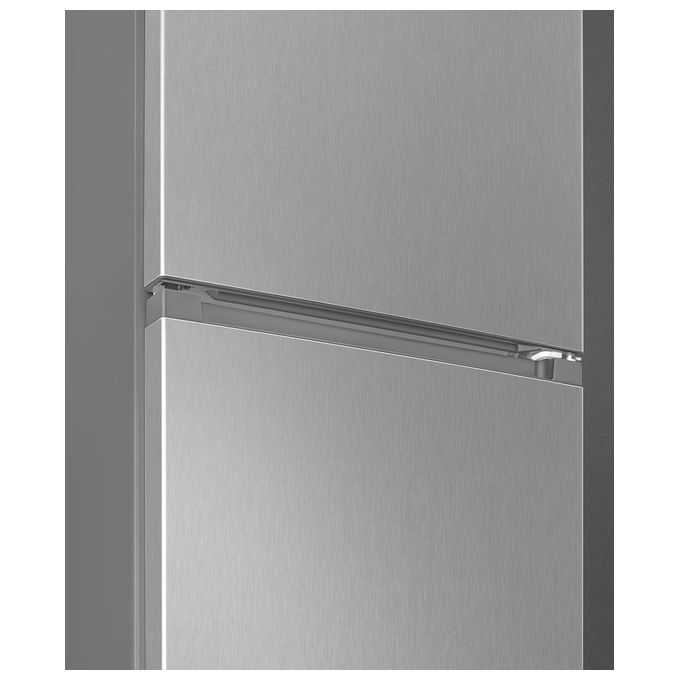 Smeg RC18XDNE – Frigorifero Combinato 300 L, Total No Frost + MultiFlow + Display, ( 185 × 60 × 65 cm), Inox