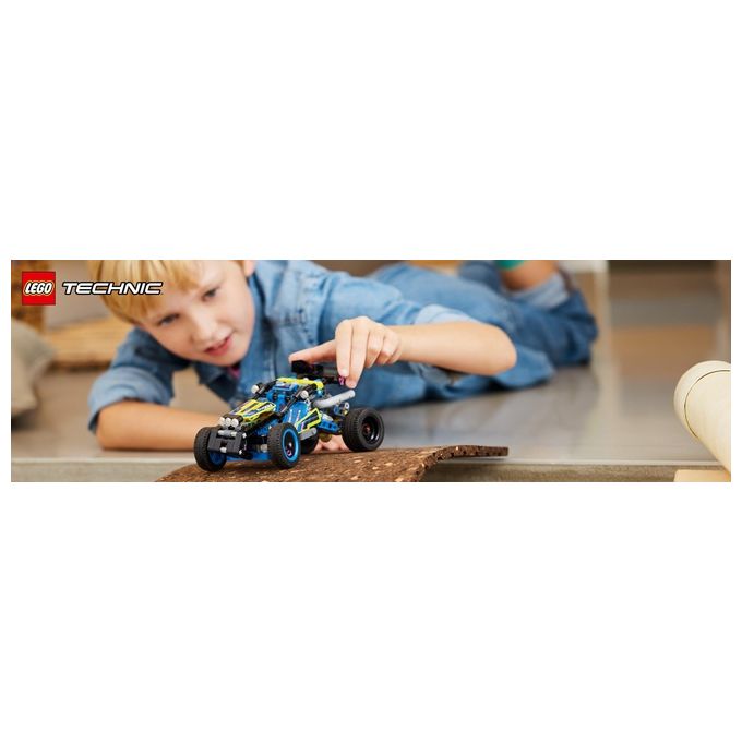 LEGO Technic 42164 Buggy da Corsa, Macchina Giocattolo per Bambini da 8 Anni in su, Regalo Amanti Modellini di Auto da Gara
