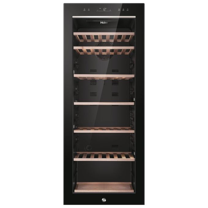 Haier HWS84GA Cantinetta Vini Frigo 84 bottiglie Classe G 1 Zona di raffreddamento Natural Airflow System Wine Bank 50 Serie 5