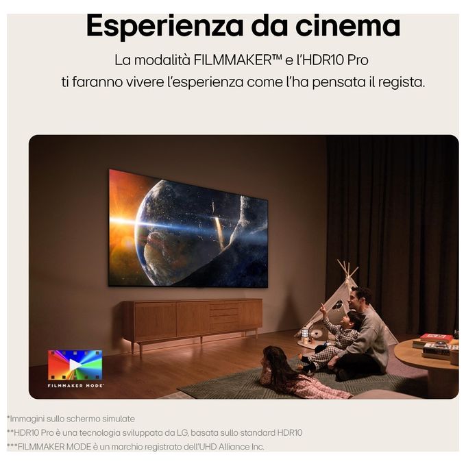 LG Serie QNED80 86QNED80T6A TV QNed 86'' 4K 3 Hdmi Smart Tv