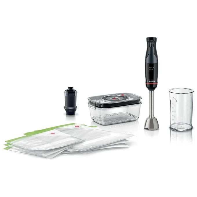 Bosch Serie 4 MSM4B6V2 Frullatore ad Immersione 1000W Antracite-Nero