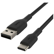 Belkin Boost Charge Cavo da Usb-C a Usb-A 2mt Rivestito Nero