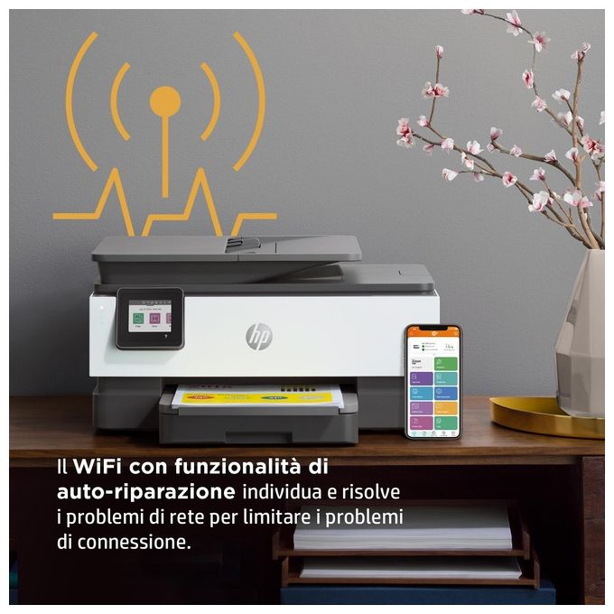 [ComeNuovo] HP Stampante multifunzione OfficeJet Pro 8022e Risoluzione 4800 x 1200 DPI A4 Wi-Fi
