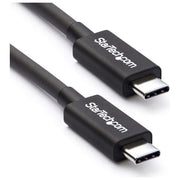Startech cavo thunderbolt 3 usb-c (20gbps) da 2 m - compatibile con thunderbolt, usb e displayport - m-m