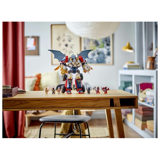 LEGO 71834 NINJAGO Mech Ultra Combinatore di Zane Set da Costruzione 4 in 1 con 6 Minifigure e 1187 Pezzi colore Multicolore