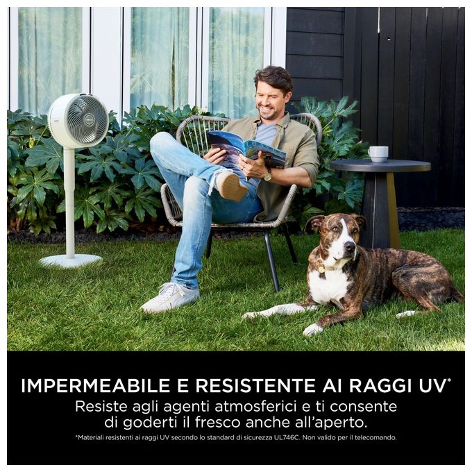 Shark FA220EU FlexBreeze Ventilatore ad Alta Velocita'