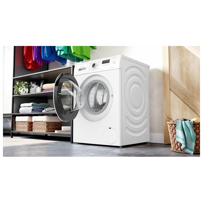 Bosch WGE03200IT Serie 2 Lavatrice Carica Frontale 8 Kg 1200 rpm Classe A EcoSilence Drive ActiveWater Plus (85x60x59 cm) colore Bianco