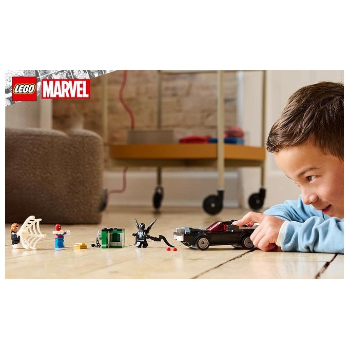 LEGO Set Spider-Man Contro Muscle Car di Venom 76309 Marvel Super Heroes per Avventure Costruibili Emotive