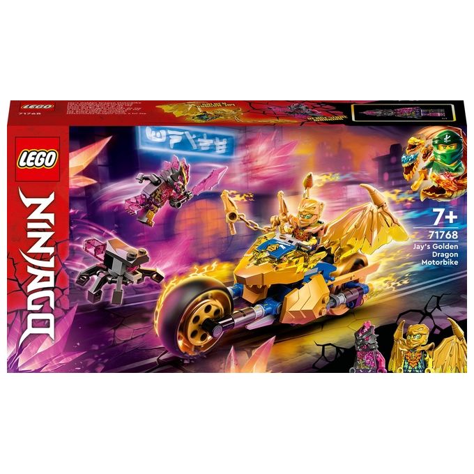 LEGO Moto drago d'oro di Jay