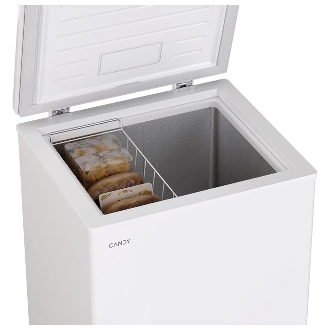 Candy CCHH 100E Congelatore a Pozzetto Orizzonatale 97 Litri Classe E Capacita' di Congelamento 45 kg-24h Statico colore Bianco