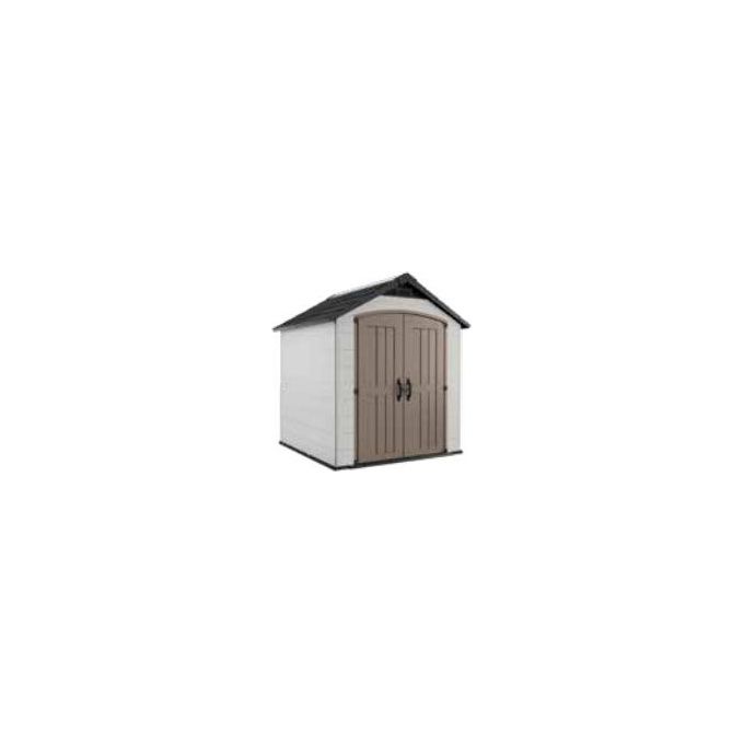 Keter Casetta da Giardino Monfort 757 in Resina 228x223x252h Grigio Marrone