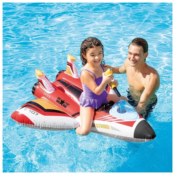 Intex Cavalcabile Acquascooter con Pistola ad Acqua 117x117cm