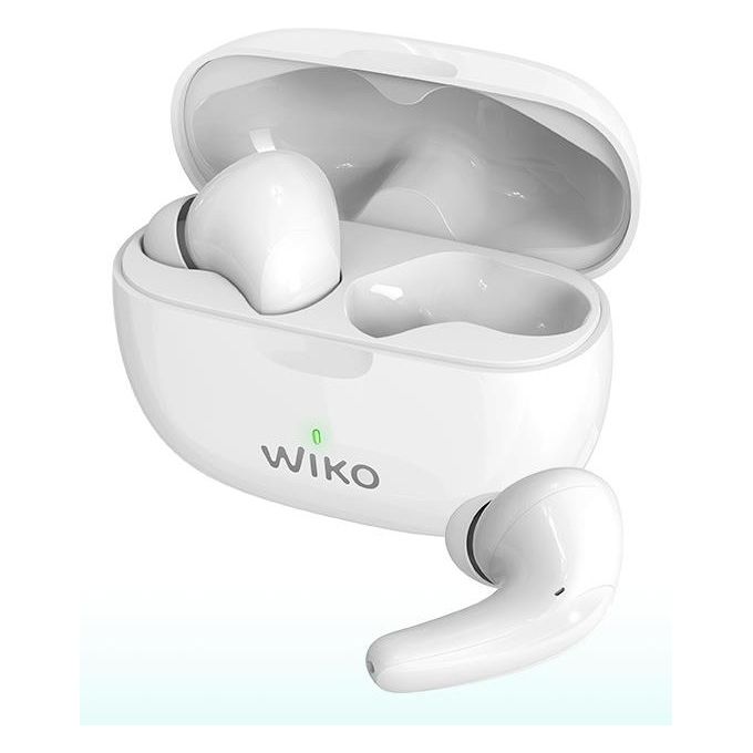 Wiko Buds Immersion White Glossy Bluetooth 5.0 Controlli Touch