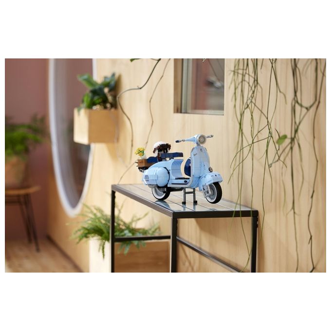 LEGO Icons 10298 Vespa 125, Set in Mattoncini, Modellismo Adulti, Replica Piaggio Anni 60, Idea Regalo, Hobby Creativo