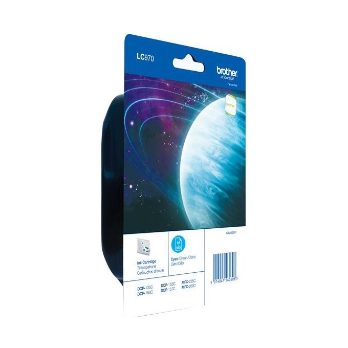 Brother cartuccia ink-jet ciano da 300 pagine per dcp135c