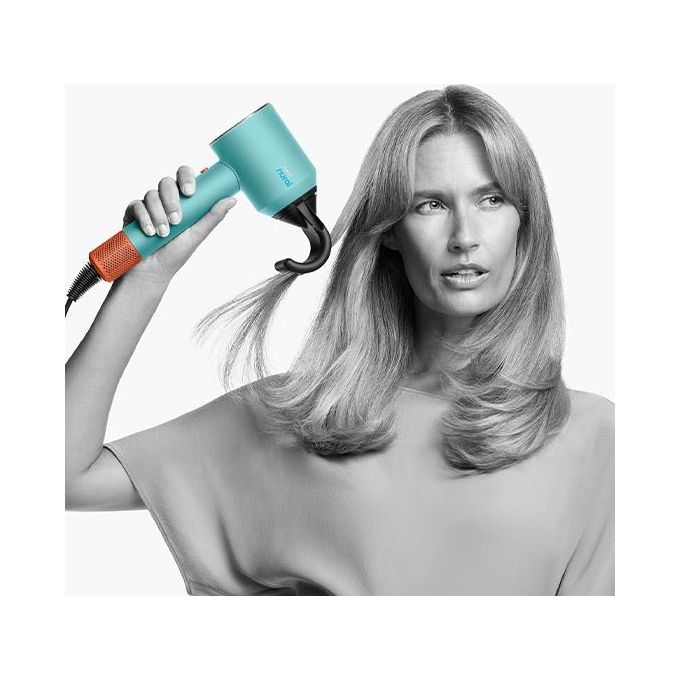 Dyson Super Sonic Nural Asciugacapelli 1600W 4 Temperature con Accessori Acquamarina