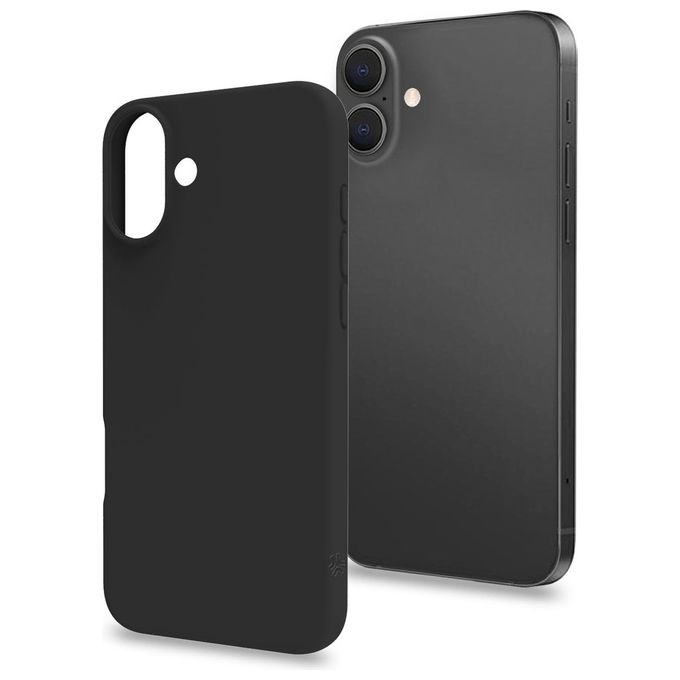 Celly Cromo Cover per iPhone 16 Plus Nero