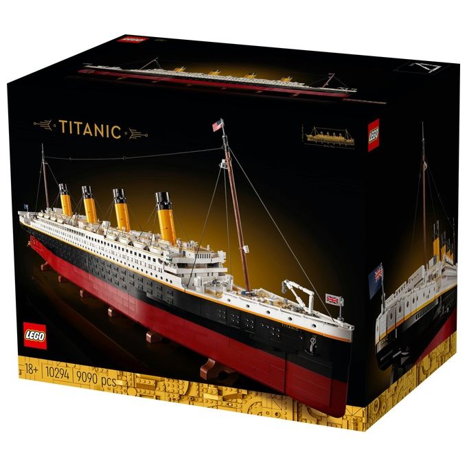 LEGO Creator Titanic Modello in Mattoncini da Costruzione per Appassionati e Collezionisti di Tutte le Eta'