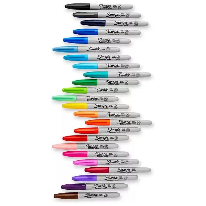Sharpie Cf12marcat fine p Tonda nero