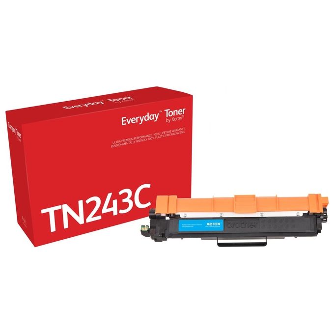Xerox Everyday Toner Ciano ad Resa Standard Brother TN-243C 1000 Pagine