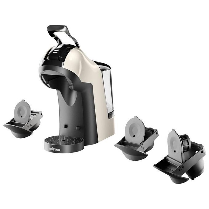 Tristar CM-2301 Macchina da Caffe' 3-in-1 Compatibile con Nespresso Dolce Gusto Cialde ESE 1400W