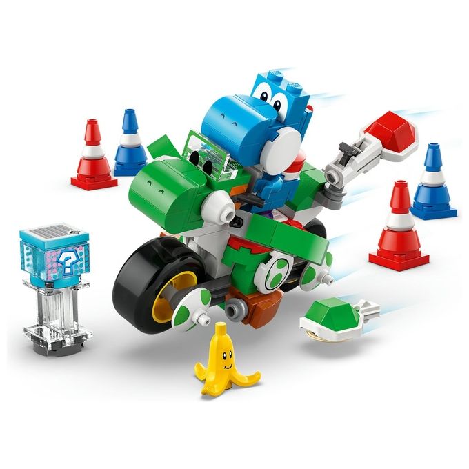 LEGO Set Moto Yoshi 72031 Mario Kart Super Mario in Edizione Esclusiva per Appassionati di Costruzioni Creative