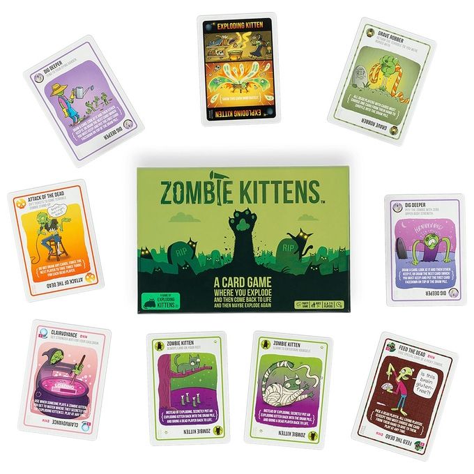 Asmodee Zombie Kittens Gioco di Carte