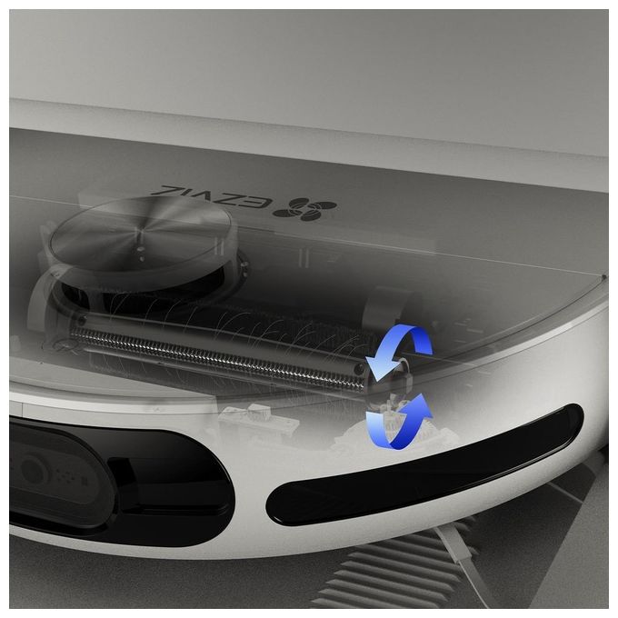 Ezviz Rs20 Pro Robot Aspirapolvere Lavapavimenti White Con Base