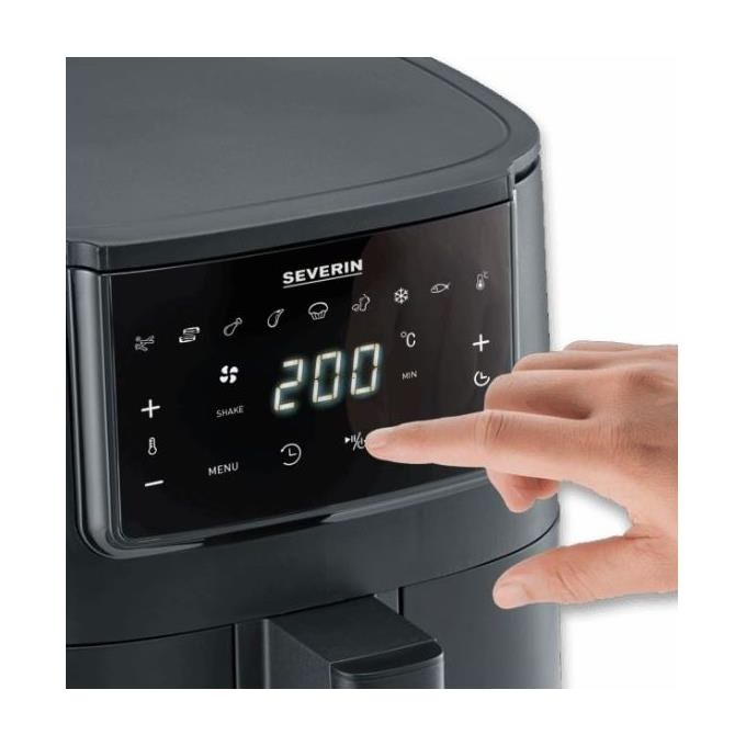 Severin FR2461 Friggitrice ad aria calda 1300 W Nero