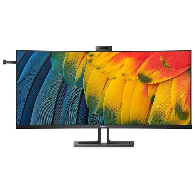 Philips 40B1U6903CH Monitor 40'' IPS Curvo 5K UHD 5120x2160 21:9 75Hz HDR10 Thunderbolt 4 Webcam 5MP Hub USB Docking colore Nero