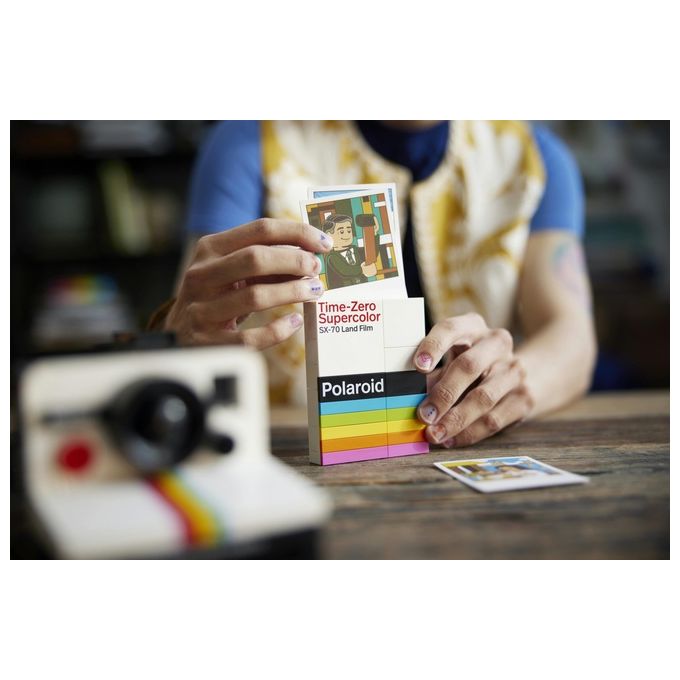 LEGO Ideas Fotocamera Polaroid OneStep SX-70 21345 Modellismo da Costruire per Adulti, Regali Creativi, Oggetti da Collezione
