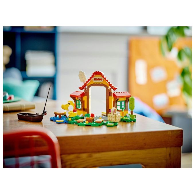 LEGO Super Mario 71422 – Picnic a Casa di Mario, Set di Espansione 259 Pezzi con Personaggi di Mario, Yoshi e Goomba, Eta' 6+