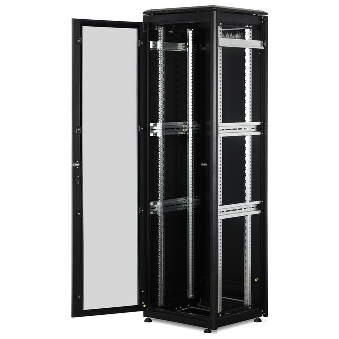 Digitus armadio 42 unita' linea professionale (a)2020 x (l)600 x (p)600 mm. colore nero ral9005  (dn-19 42u 6-6-sw)