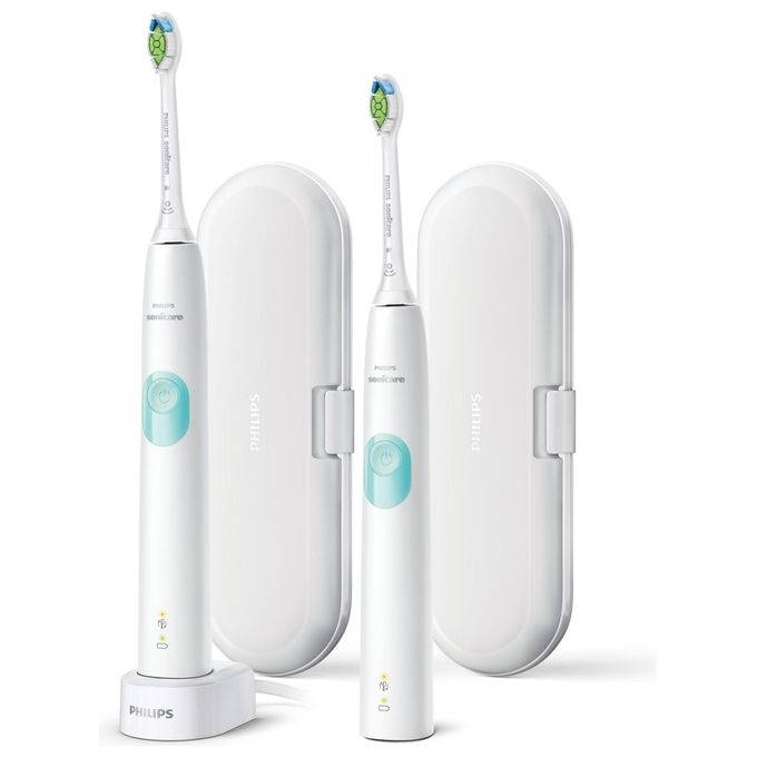 Philips 4300 series HX6807-35 Spazzolino Elettrico Adulto Sonico Colore Menta-Bianco