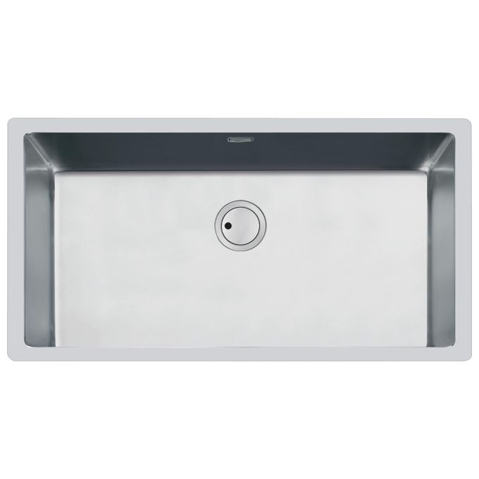Foster 3358 050 S4001 Lavello Acciaio Inox Satinato da incasso Filotop 1 Vasca 84x44cm