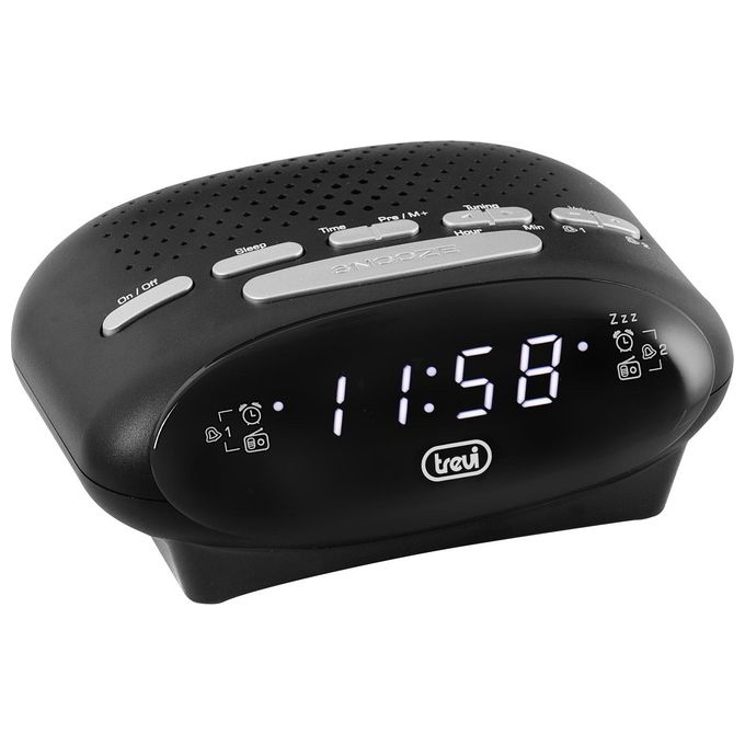 Trevi RC821D BK Radiosveglia Nera