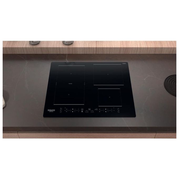 Hotpoint HB 3160C NE Piano Cottura ad Induzione 4 Zone 59 cm Nero