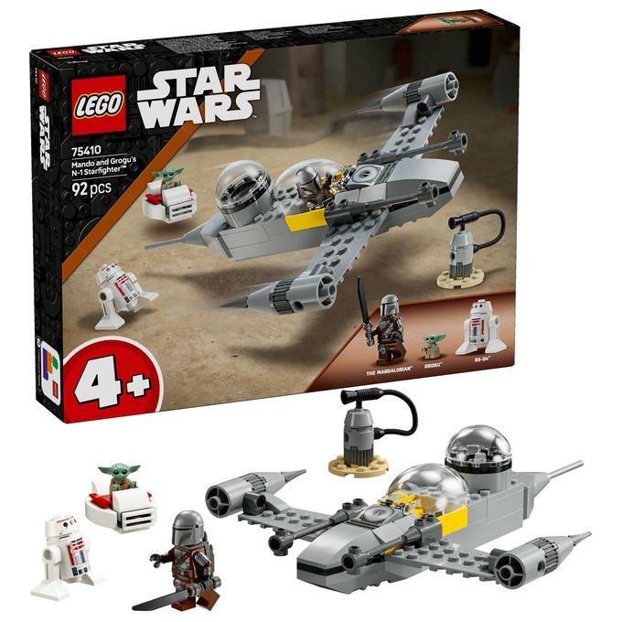 LEGO Set Starfighter N-1 di Mando e Grogu 75410 Star Wars Edizione Costruzioni Collezionabile