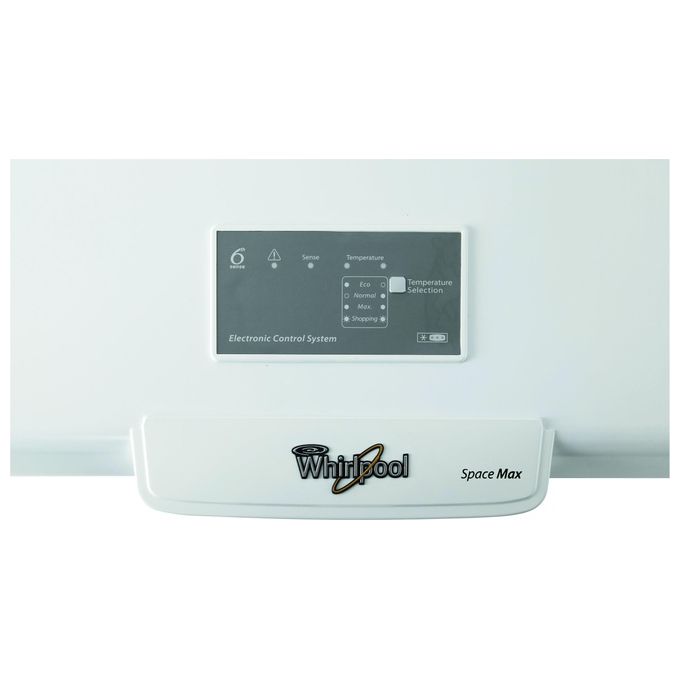 Whirlpool WHE31352 FO 2 Congelatore a Pozzetto Capacita' 312 Litri Classe energetica E  FastFreezing Tecnologia 6° SENSO Space Max 91,6 cm Bianco