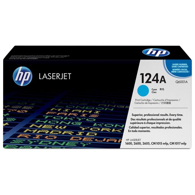 Hp toner ciano per color lj 2600 2000 pagine