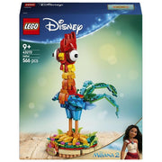LEGO Heihei ǀ Disney dal Film Vaiana 2 Modello di Animale da Costruire con Parti Snodabili e Espositore Giochi per Bambini e Bambine da 9 Anni in su Idea Regalo di Compleanno da Collezione 43272