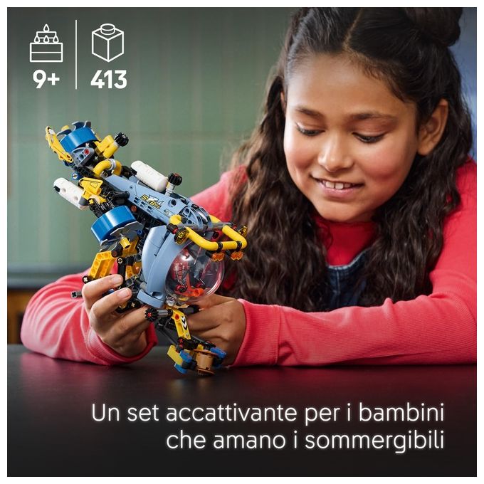 LEGO Technic Sottomarino per Esplorazioni Abissali