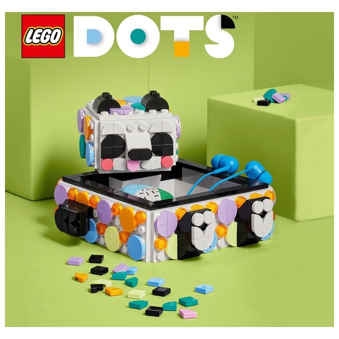 LEGO Dots Il Simpatico Panda Portaoggetti