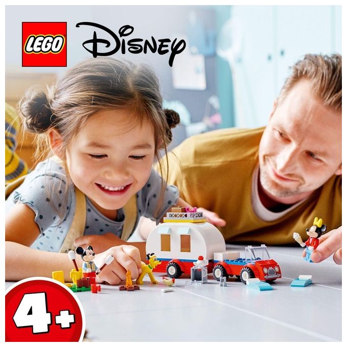 LEGO Mickey e Friends Vacanza in Campeggio con Topolino e Minnie