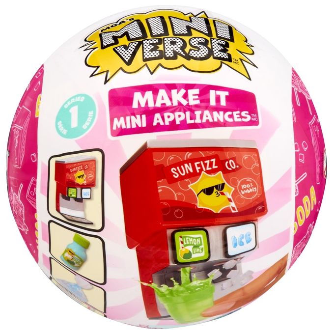 MGA Playset Cucina Miniverse Make It Mini Elettrodomestici