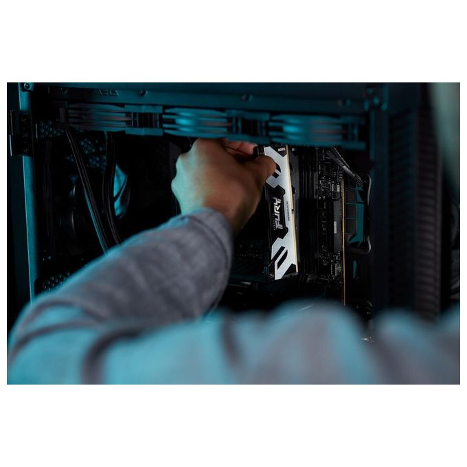 Kingston Technology FURY Memoria Ram 48Gb 6400MT-s DDR5 CL32 DIMM Renegade Silver XMP