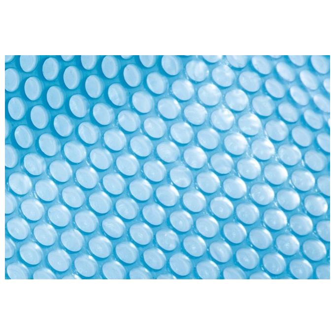 Intex 28017 Telo Copertura Solare Piscina Rettangolare 716x346 cm riduzione evaporazione 95% colore Blu